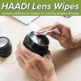HAADI Glasses Cleaner Wipes 300 Pack 6x5 Inches Free Streaks view 9