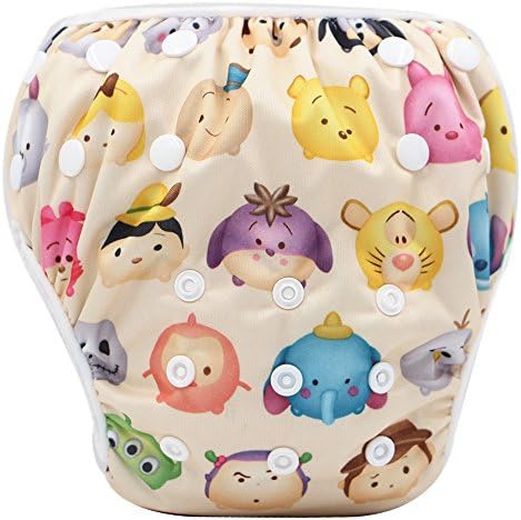 Martofbaby Swim Diaper for Baby Boys and Girls Swimming Lesson Cute Pattern Print