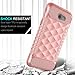 Samsung J7 Prime Case, Galaxy J7 V Case, Galaxy J7 Perx Case OTOONE [Geometric Series] Slim Dual Layer Shock Proof Flexible Silicone Protective Case Cover for Samsung Galaxy J7 Sky Pro (Rose Gold)