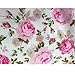 Lisianthus Baby Girls' Ruffles Romper Dress Summer Clothing Rose A Size 6M