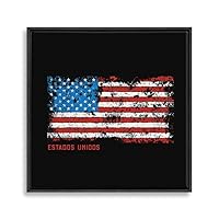 Framed Canvas Wall Art London and NYC Canvas Prints Home Artwork Decoration for Living Room,Bedroom - 16x16 inches