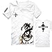 Meilaier Men's Boy's One Piece Ace Short Sleeve T Shirt Tops