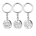 Teacher Appreciation Gift Keychain Key Chain Ring Christmas Jewelry for Teacher Mom Dad (1)