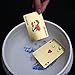 24k Gold Foil Plastic Waterproof Playing Cards Poker (Dragons Pattern)