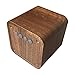 Bluetooth Speaker Wooden, Portable Bluetooth 4.0 Speakers with 10h Play Time, Wireless Computer Speaker with Enhanced Bass Resonator (EDR01)
