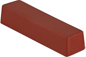 Red Jeweler’s Rouge Polishing Compound - Used For Buffing Soft Metals Like Gold/Silver To A Brilliant High Lustrous Finish & Will Not Scratch The Finest Or Softest Metals - Drixet