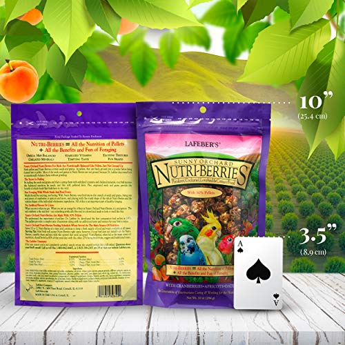 Lafeber's Nutri-Berries Bird Food 10 oz - Image 5