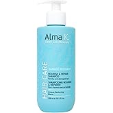 Alma K Nourish and Repair Shampoo - Moisturizing Shampoo for Women - Hair Growth Shampoo - Hydrating Shampoo with Argan Oil, Shea Butter - 10.1 oz