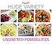 Spiral Slicer Vegetable Spiralizer - O'somechef Complete Bundle - Vegetable Cutter - Zucchini Pasta Noodle Spaghetti Maker