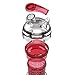 27oz + Sport Water Bottle with Fruit Infuser - Made with Commercial Grade Tritan(Many Color Option) (Red)