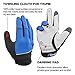 Zookki Work Gloves,Full finger-Blue,M(6.7inches-7.9inches)