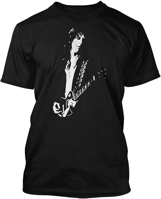 Amazon.com: BathroomWall T-shirts Jeff Beck Inspired Yardbirds, Men's T