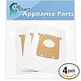 UpStart Battery 12 Replacement Electrolux EL4103A Ergospace Style S Vacuum Bags - Compatible Electrolux EL200CQ, S-Bag Vacuum Bags (4-Pack - 3 Vacuum Bags per Pack)