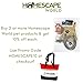 Homescape Pets Daily Thrive - Hemp Oil & Turmeric for Cats & Dogs - Anti-Inflammatory Pain Reliever - Boosts Energy & Allergy Immune System - Vet Recommended