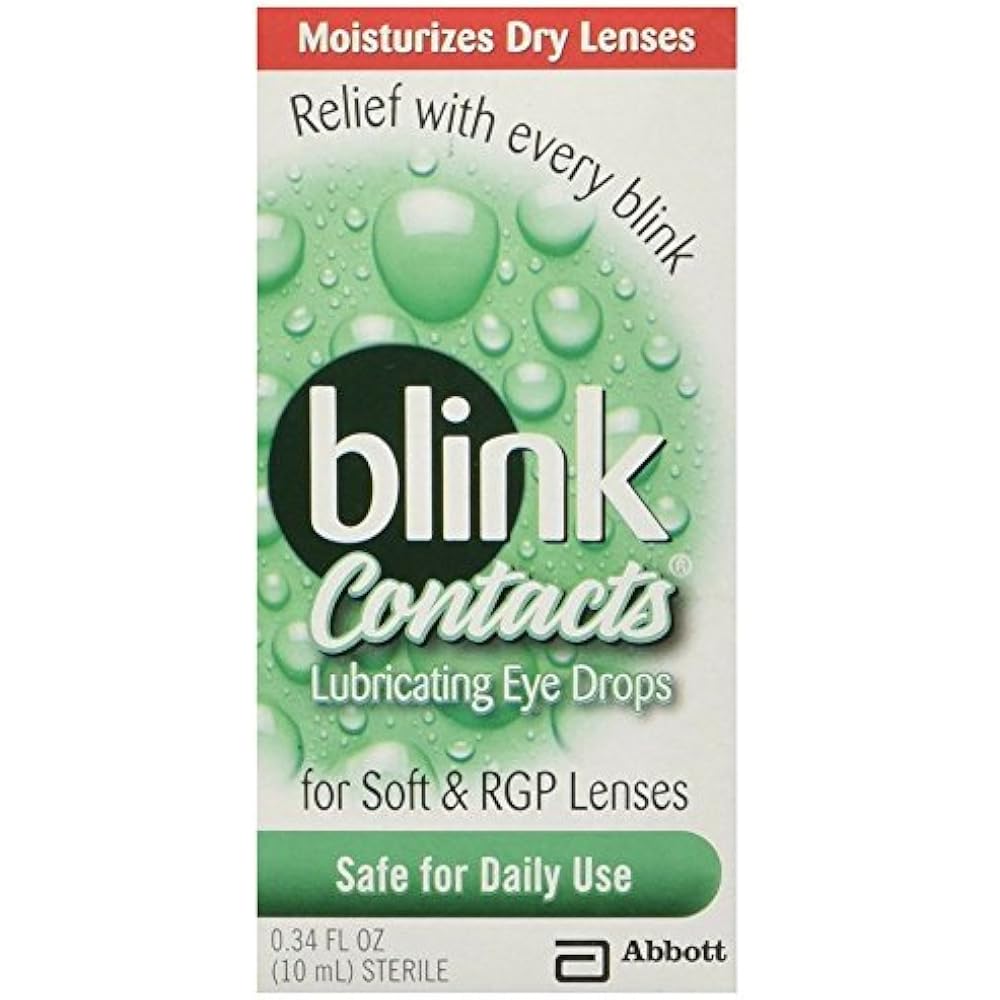 Blink Contacts Lubricating Eye Drops, 2 Count Health & Personal Care eBay