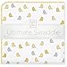 SwaddleDesigns Large Receiving Blanket, Ultimate Swaddle for Baby Boys, Girls, Softest US Cotton Flannel, Best Shower Gift, Made in USA, Yellow Jewel Tone Little Chickies (Mom's Choice Award Winner)