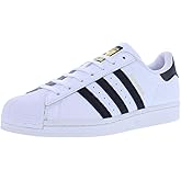 adidas Superstar Mens Shoes Size 9, Color: White/Black