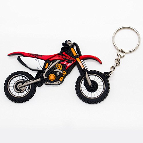 Motorcycle Model Cool Keyring Keychain Key Chain Pendant New For Red Honda CRF