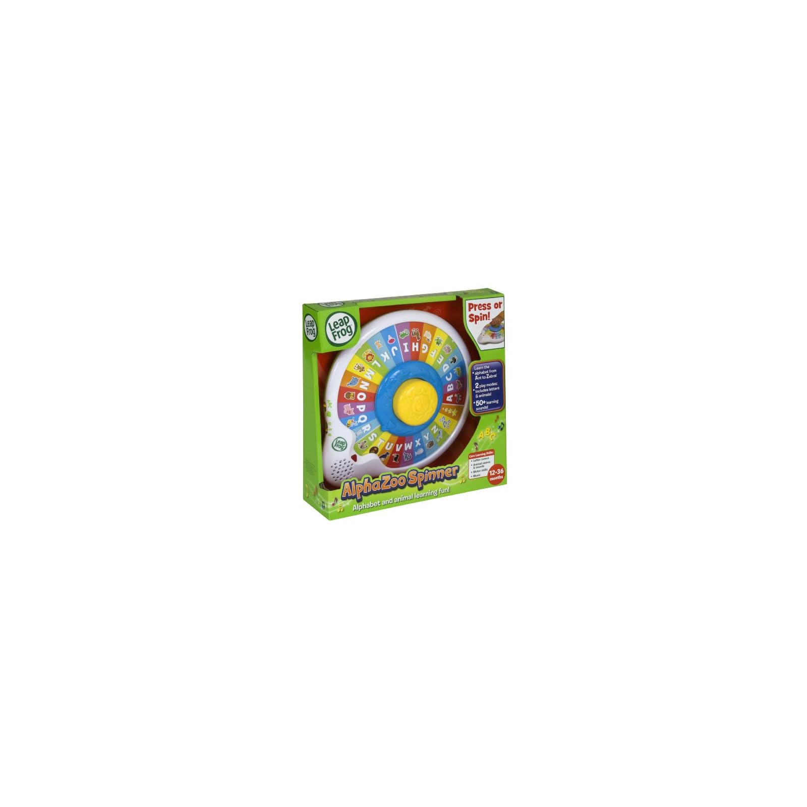 LeapFrog AlphaZoo Spinner Epic Kids Toys