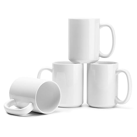 Amazon.com: Teocera - Juego de tazas de café de porcelana ...