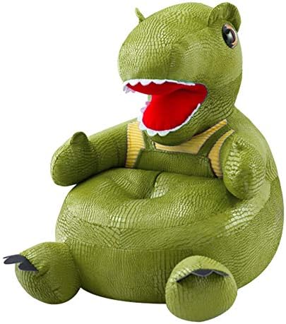 子ども用アームチェア 恐竜 可愛い動物のソファ 子供用ソファ 背もたれアームチェア 座布団