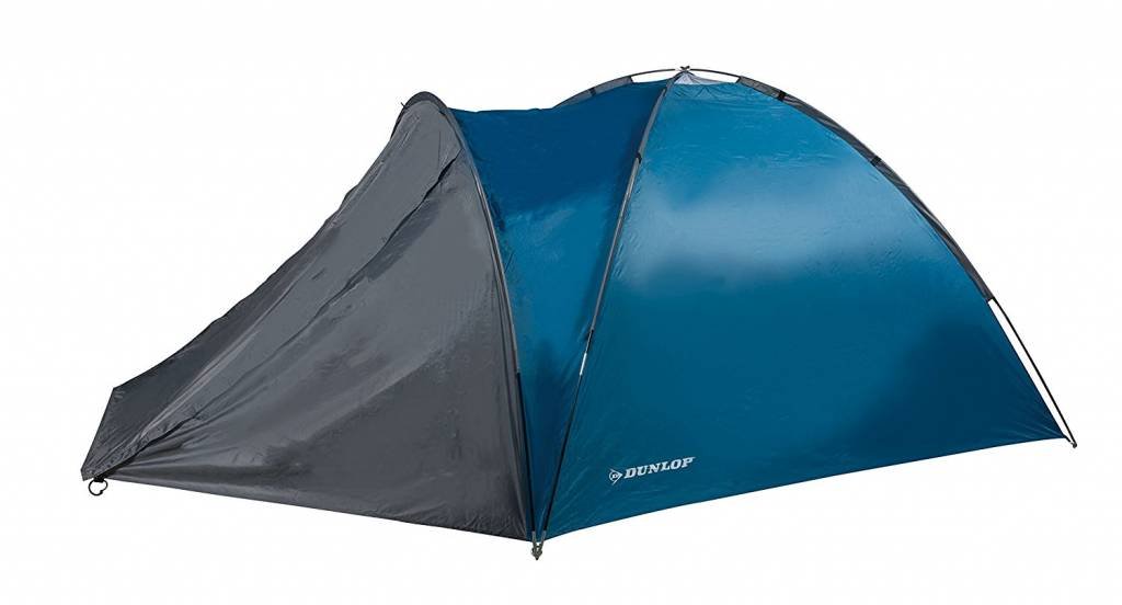 Dunlop Unisex_Adult Kuppelzelte Tents, blue/grey, 210x150x120