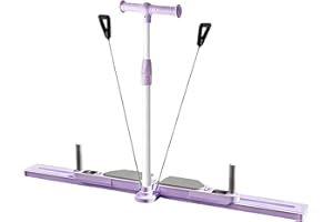 Foldable Ski Trainer Adjustable Pelvic Floor Exerciser Pelvic & Hip Strengthening Leg Machine Leg Machine