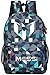 Tideshop Lionel Messi Logo Barcelona Casual Laptop Backpack Cosplay Schoolbag Camouflage Blue
