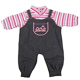 AOFUL 16 Inches Bitty Baby Doll's Clothes Jeans Wear Dress for American Girl Dolls