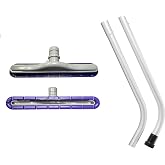 14&Prime; EZ Glide Floor Tool with 2 Piece S Wand Replacement for ProTeam and Hoover C2401 Backpack Vacuums &mdash; fits Super Coach Pro and Shoulder Vac Pro, Replaces # 101446