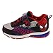 Spider-Man Boys Lighted Sneaker Shoes (11 Little Kid M, Spidey Red/Black)