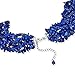 Ross-Simons Lapis Torsade Necklace in Sterling Silver. 18 inches