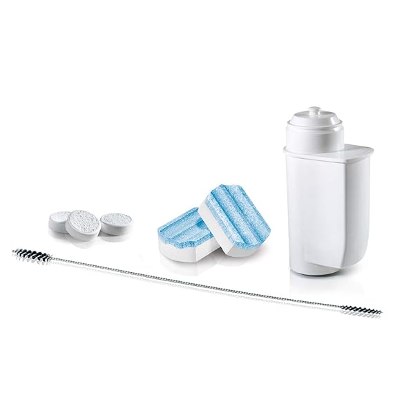 Siemens TZ80004 Pflege-Set (effektive Reinigung, Reinigung von Milchschlauch/-steigrohr, Entkalkung, EQ-Reihe, supresso-Reihe