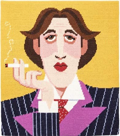 Appletons Oscar Wilde Tapestry Kit Designed by Emily Peacock