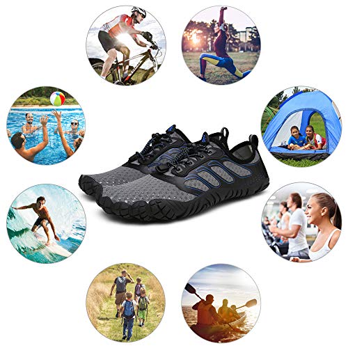 Men Women Water Sports Shoes Quick-Dry Barefoot Multifunctional Beach Swim Walking Running Shoes