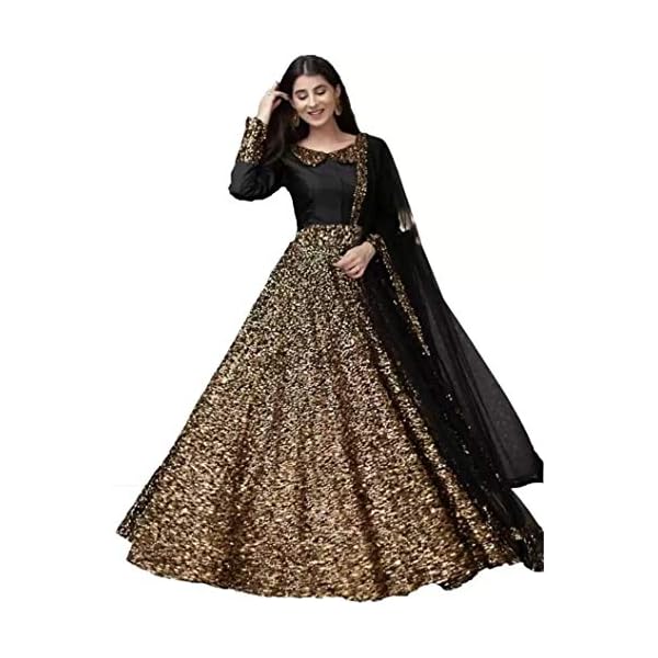 Fashion-Web-Womens-Velvet-Sequins-Semi-Stitched-Anarkali-Gown Fashion-Web-Womens-Velvet-Sequins-Semi-Stitched-Anarkali-Gown