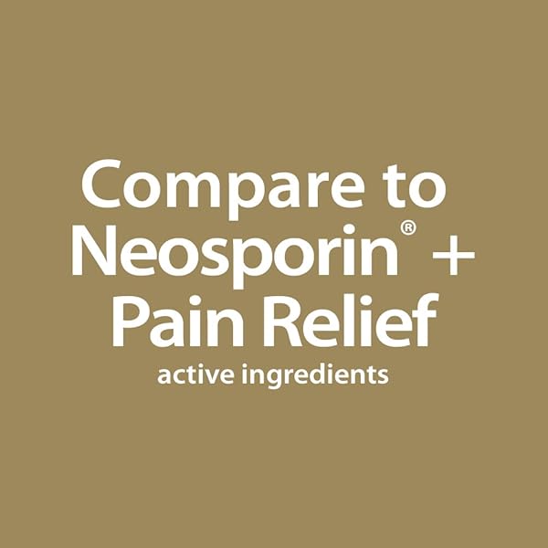 GOODSENSE MAXIMUM STRENGTH TRIPLE ANTIBIOTIC OINTMENT PLUS PAIN RELIEF – SOOTHES PAINFUL CUTS, SCRAPES AND BURNS, PREVENTS INFECTION, FIRST AID ANTIBIOTIC, EXTERNAL ANALGESIC, 1 OZ