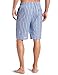 Nautica Men's Woven Sleep Jam Short, Cornflower, Large