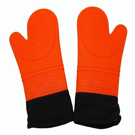 XLLX Guantes de Silicona para la Cocina, Guantes de Horno ...