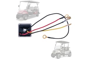 JSMANCAVE Voltage Regulator Rectifier Fits For Club Car 1015777 102711201 Gas Golf Carts Karts 1992 Up DS Carryall Models 4 Wires Replace 1027101-01 1015777-EPIGC113 New Z114
