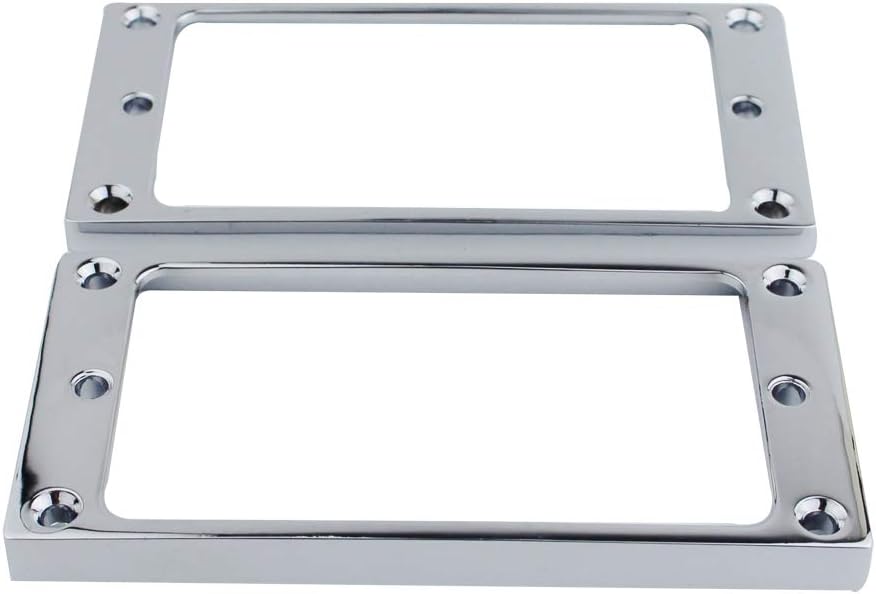 Guyker Flat Metal Humbucker Pickup Mounting Ring Set - Image 4