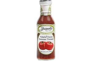 BRASWELL'S Braswells Vidalia Onion and Summer Tomato Gourmet Dressing, 12 Fl Oz (Pack of 6)