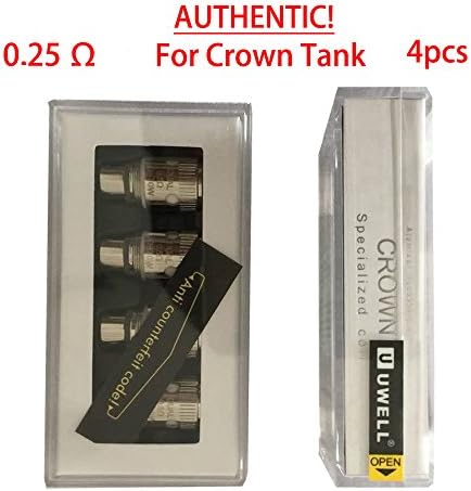 4pcs Crǒwn Ďual 0.25 Cǒils For Uwȇll Crǒwn TǞNḰ