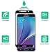 [2-Pack] Dmax Armor for Samsung Galaxy Note 5 Screen Protector, (Full Screen Coverage) [Tempered Glass] Anti-Scratch, Anti-Fingerprint, Bubble Free, (Black)