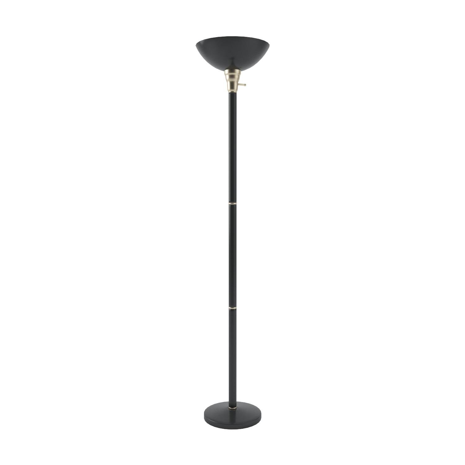 Boston Harbor TLAP3000 3Way Torchiere Floor Lamp, 150 W, A19 LAVORIST