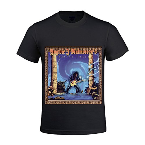 Yngwie Malmsteen Alchemy Men T Shirts Crew Neck Custom Printed Black (7848319522263)