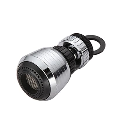 Electomania Kitchen Tap 360 Swivel Water Saving Aerator Bath Bubbler Nozzle Filter Head