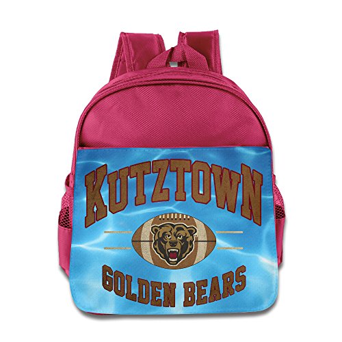 Kutztown University KU Golden Bears Kids School Pink Backpack Bag