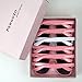 Bridesmaid Gifts Sets for Bridesmaid Proposal Gift Box - 6 Cute Bride and Bridesmaid Sunglasses (1 White & 5 Pink) | Bridal Party Gifts Sets + Bachelorette Party Stuff + Bachelorette Party Gifts