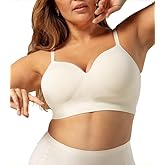 Truekind Bras for Women No Underwire, Seamless Bra, Plus Size Adjustable Bralette, Wireless Bras for Women